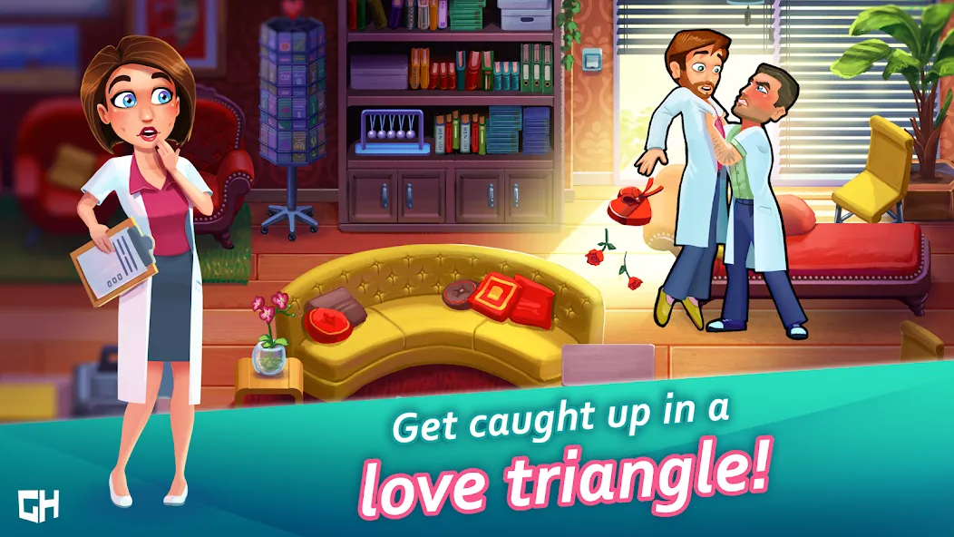 Скачать взлом Heart's Medicine Hospital Heat [MOD: безлимитные деньги и все уровни] — скриншот 5