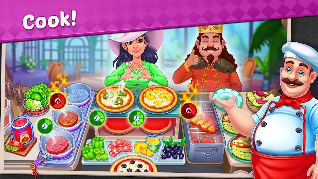 My Cafe Shop : Cooking Games [MOD: безлимитные монеты и алмазы] (Бесплатно / APK) — скриншот 2