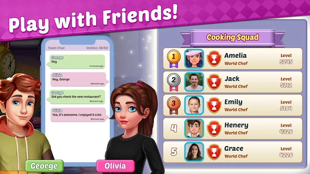 My Cafe Shop : Cooking Games [MOD: безлимитные монеты и алмазы] (Бесплатно / APK) — скриншот 4