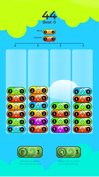 Скачать взлом 3D Number Block Puzzle Game [MOD: без рекламы и все уровни открыты] — скриншот 1