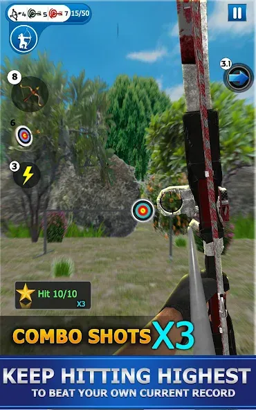 Archery Shoot [MOD: безлимитные стрелы и точные выстрелы] последняя версия — скриншот 4