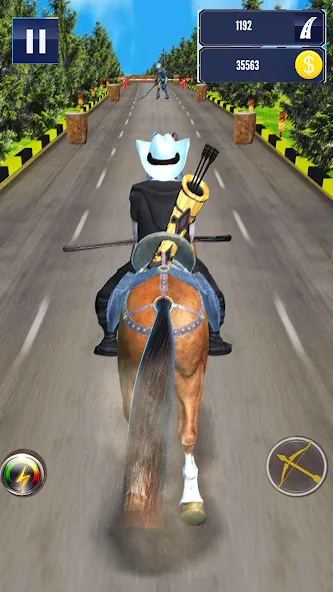 Cowboy Horse Run [MOD: безлимитные деньги и энергия] (Бесплатно / APK) — скриншот 2