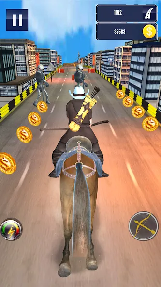 Cowboy Horse Run [MOD: безлимитные деньги и энергия] (Бесплатно / APK) — скриншот 5