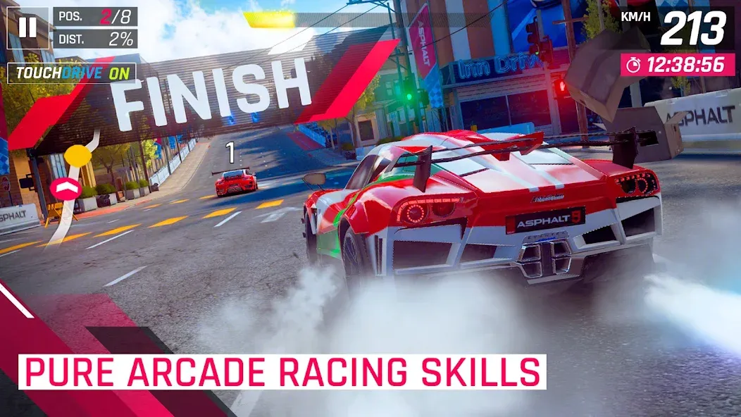 Asphalt 9: Legends [MOD: безлимитные деньги и открыты все машины] на Андроид — скриншот 2
