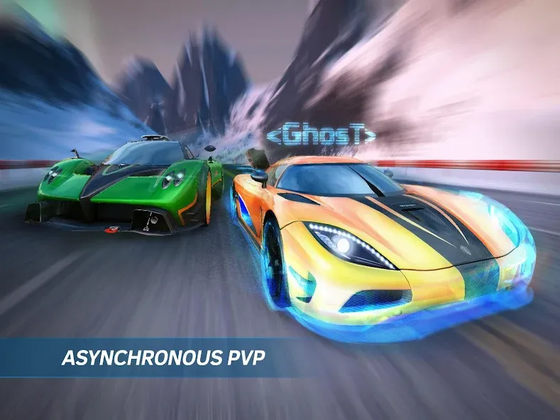 Скачать Asphalt Nitro [MOD: безлимитные деньги и все машины открыты] на телефон — скриншот 2