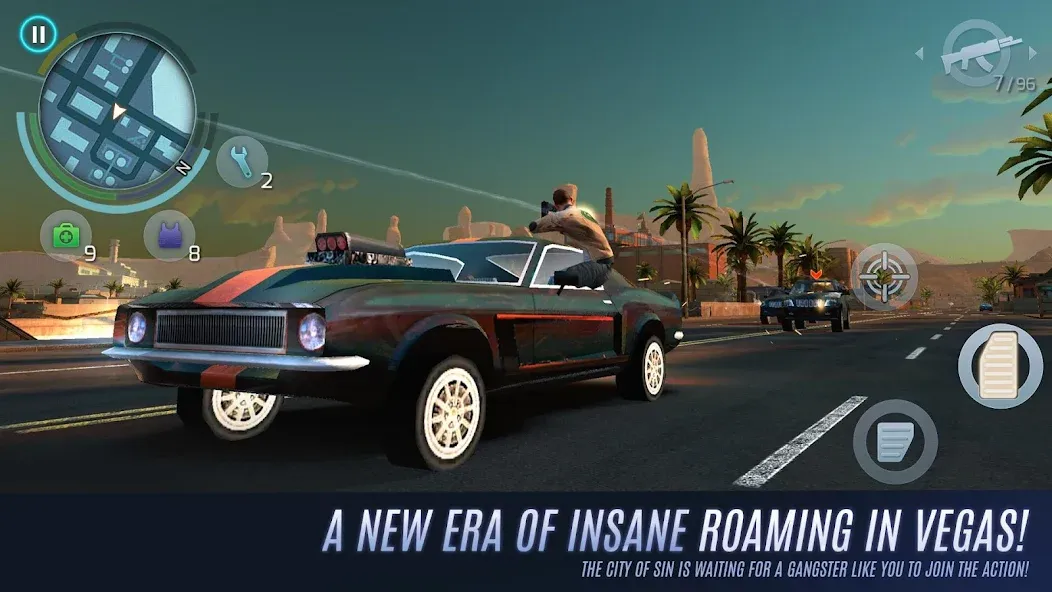 Gangstar Vegas: World of Crime [MOD: безлимитные деньги и патроны] последняя версия — скриншот 2