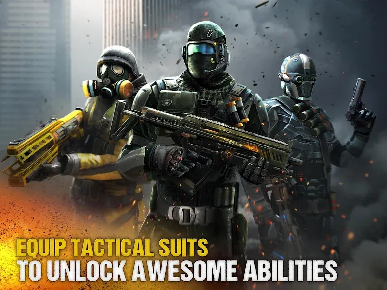 Modern Combat 5: mobile FPS [MOD: безлимитные патроны и оружие] последняя версия — скриншот 2