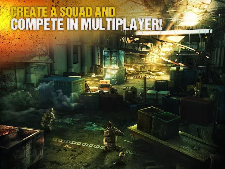 Modern Combat 5: mobile FPS [MOD: безлимитные патроны и оружие] последняя версия — скриншот 3