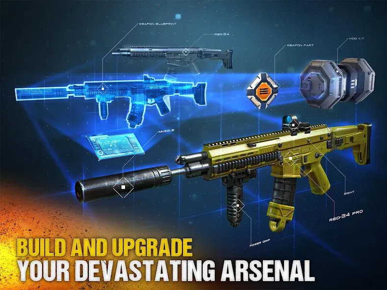Modern Combat 5: mobile FPS [MOD: безлимитные патроны и оружие] последняя версия — скриншот 4