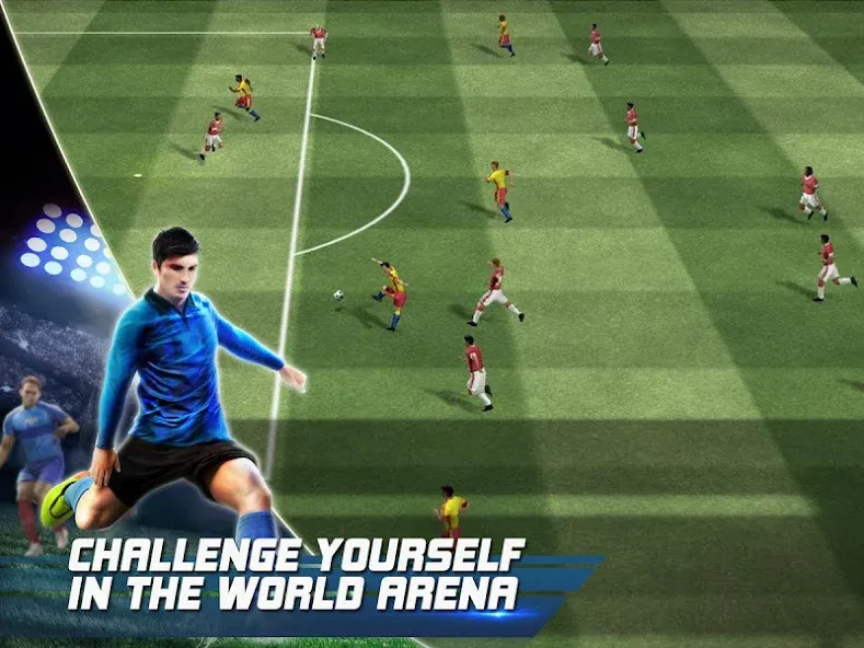 Скачать Real Football [MOD: безлимитные деньги и все команды открыты] — скриншот 4