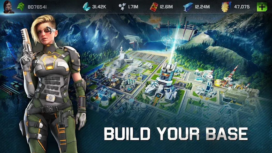 War Planet Online: MMO Game [MOD: безлимитные ресурсы и ускоренное строительство] (Бесплатно / APK) — скриншот 1