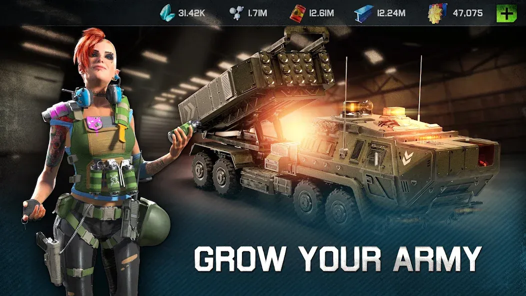 War Planet Online: MMO Game [MOD: безлимитные ресурсы и ускоренное строительство] (Бесплатно / APK) — скриншот 2