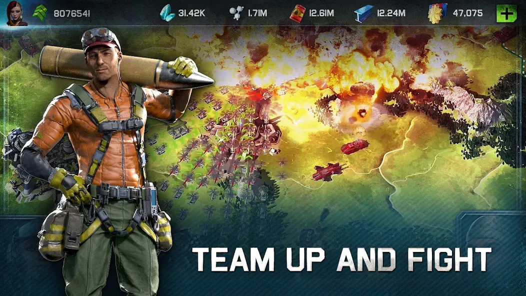 War Planet Online: MMO Game [MOD: безлимитные ресурсы и ускоренное строительство] (Бесплатно / APK) — скриншот 4