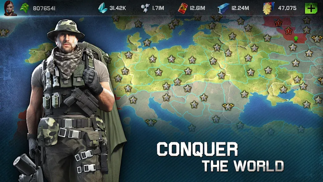 War Planet Online: MMO Game [MOD: безлимитные ресурсы и ускоренное строительство] (Бесплатно / APK) — скриншот 5