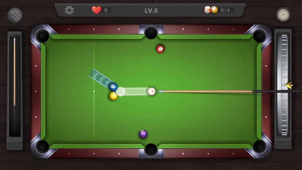 Pool Billiards 3D:Bida بیلیارد [MOD: безлимитные монеты и все уровни открыты] последняя версия — скриншот 2