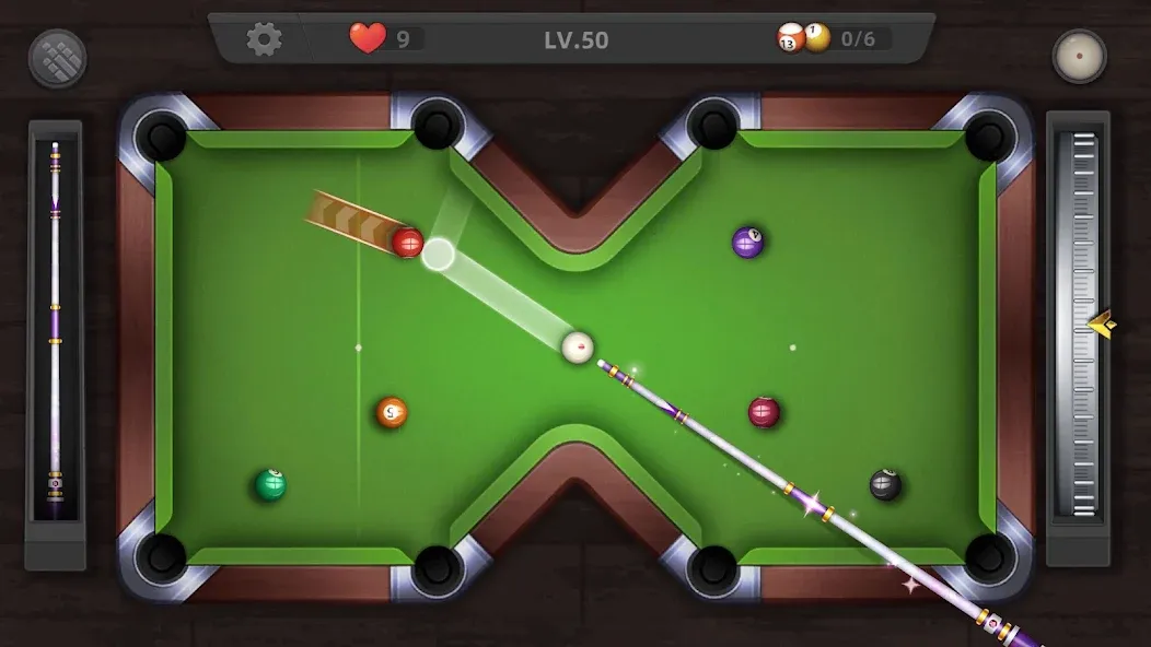 Pool Billiards 3D:Bida بیلیارد [MOD: безлимитные монеты и все уровни открыты] последняя версия — скриншот 3