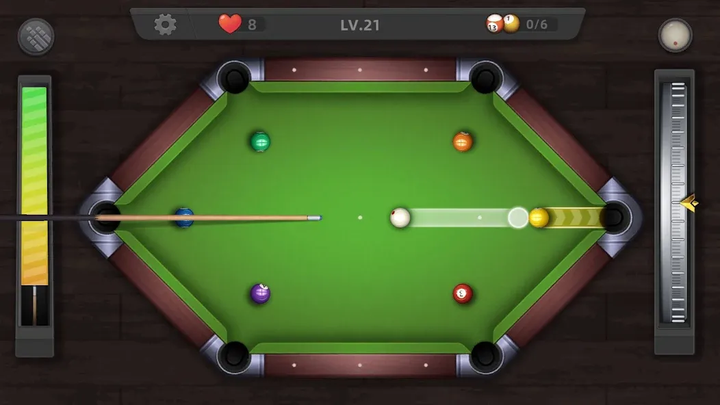 Pool Billiards 3D:Bida بیلیارد [MOD: безлимитные монеты и все уровни открыты] последняя версия — скриншот 4