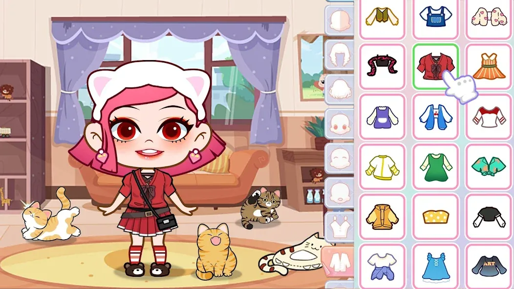Скачать Doll Dress Up - Makeup Games [MOD: безлимитные деньги и всё открыто] — скриншот 5