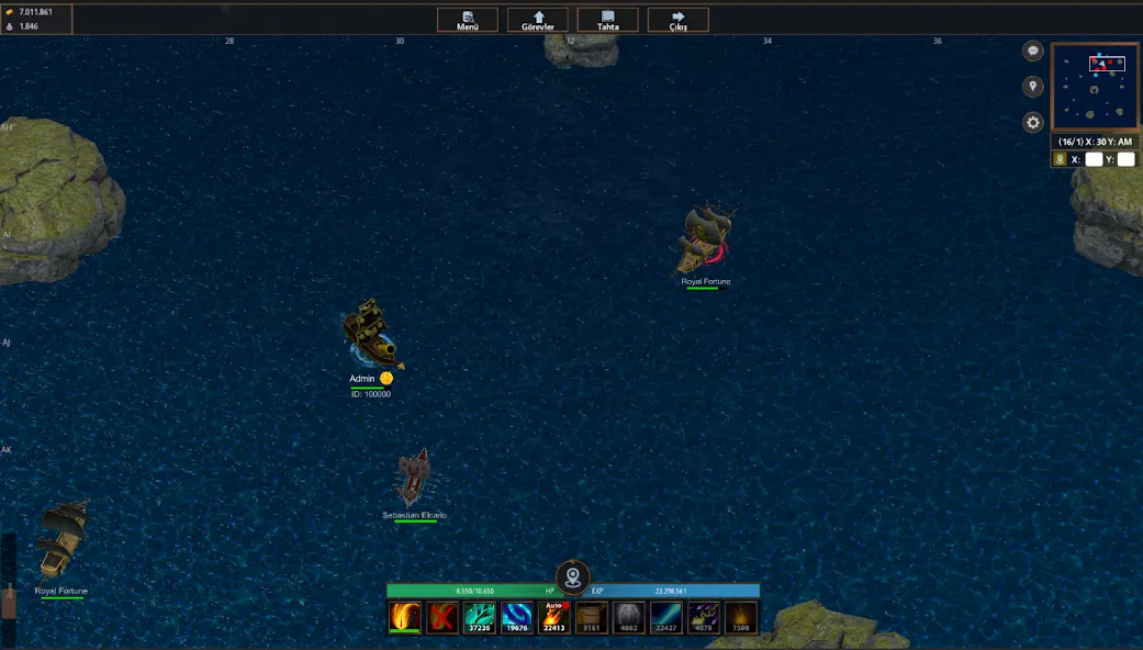 Battle of Sea: Pirate Fight [MOD: безлимитные ресурсы и мощные корабли] (Бесплатно / APK) — скриншот 1