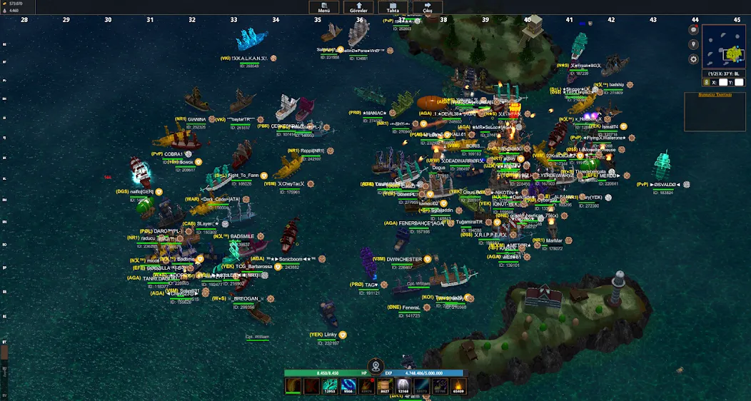 Battle of Sea: Pirate Fight [MOD: безлимитные ресурсы и мощные корабли] (Бесплатно / APK) — скриншот 5