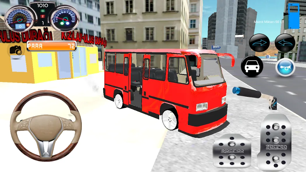 Minibüs Şoförü [MOD: безлимитные деньги и топливо] последняя версия — скриншот 5