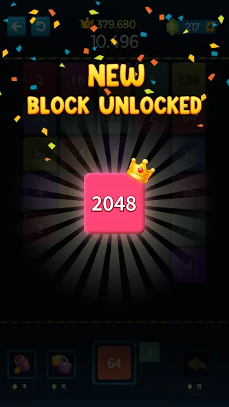 1M - Merge Number Block Puzzle [MOD: безлимитные деньги и подсказки] — Скачать бесплатно (APK) — скриншот 5