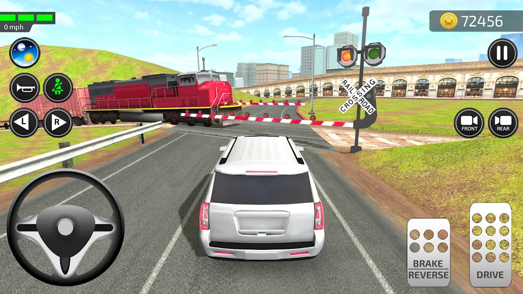 Скачать взлом Driving Academy Car Simulator [MOD: безлимитные деньги и открытые автомобили] — скриншот 1