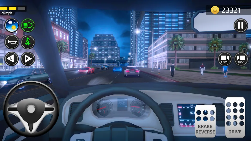 Скачать взлом Driving Academy Car Simulator [MOD: безлимитные деньги и открытые автомобили] — скриншот 4