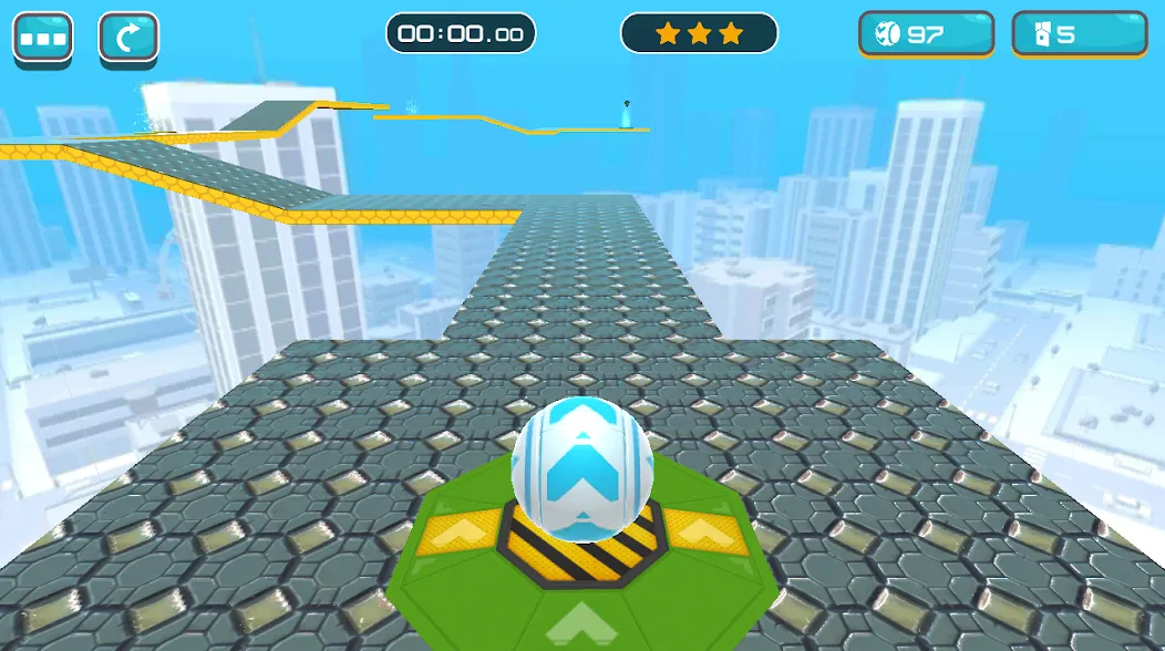 Скачать взлом Gyro Ball 3D [MOD: безлимитные монеты и все уровни] — скриншот 1