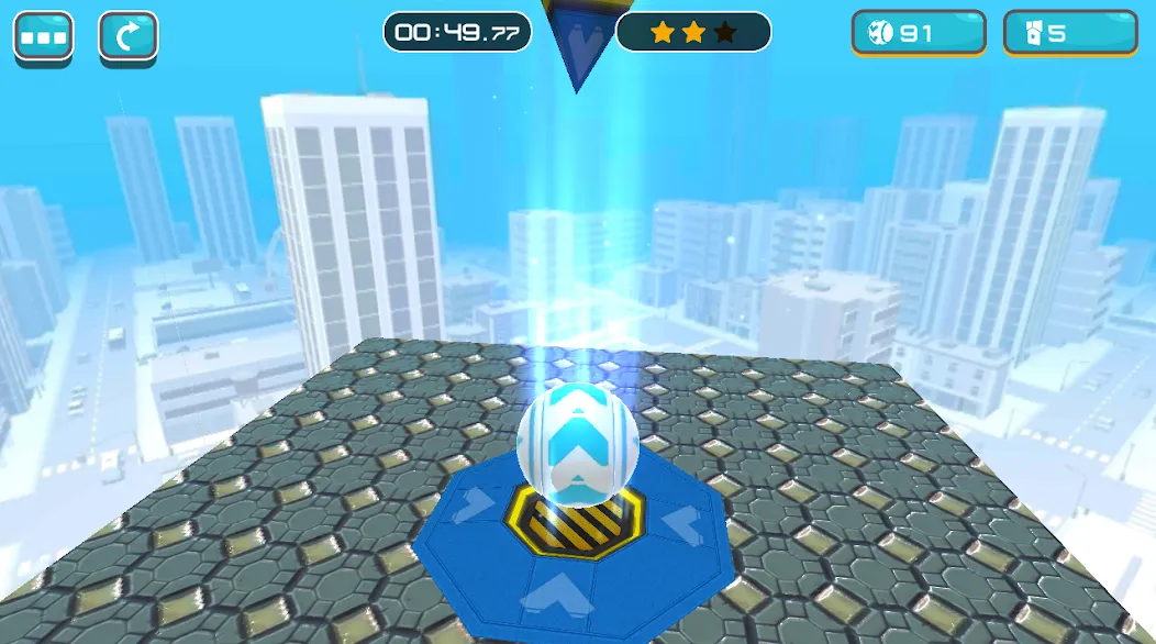 Скачать взлом Gyro Ball 3D [MOD: безлимитные монеты и все уровни] — скриншот 4