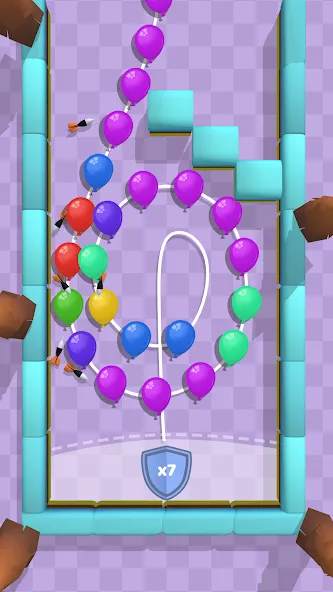 Взломанная Balloon Fever [MOD: безлимитные монеты и жизни] на Андроид — скриншот 1