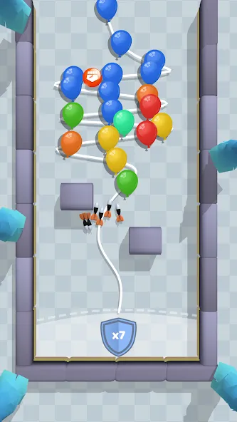 Взломанная Balloon Fever [MOD: безлимитные монеты и жизни] на Андроид — скриншот 2