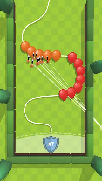 Взломанная Balloon Fever [MOD: безлимитные монеты и жизни] на Андроид — скриншот 4