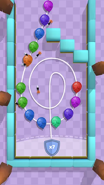 Взломанная Balloon Fever [MOD: безлимитные монеты и жизни] на Андроид — скриншот 5