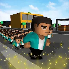 Crowd War - Action Game [MOD: безлимитные монеты и усиленная армия] — Скачать бесплатно (APK)