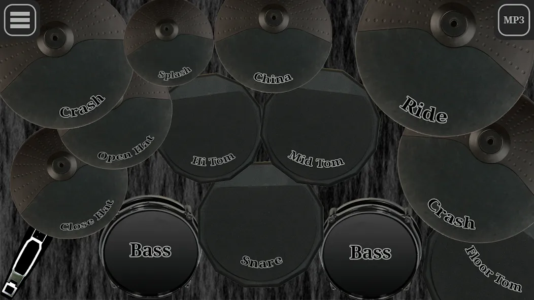 Drum kit (Drums] free [MOD: реалистичные барабаны без рекламы] последняя версия — скриншот 2