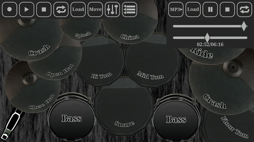 Drum kit (Drums] free [MOD: реалистичные барабаны без рекламы] последняя версия — скриншот 4