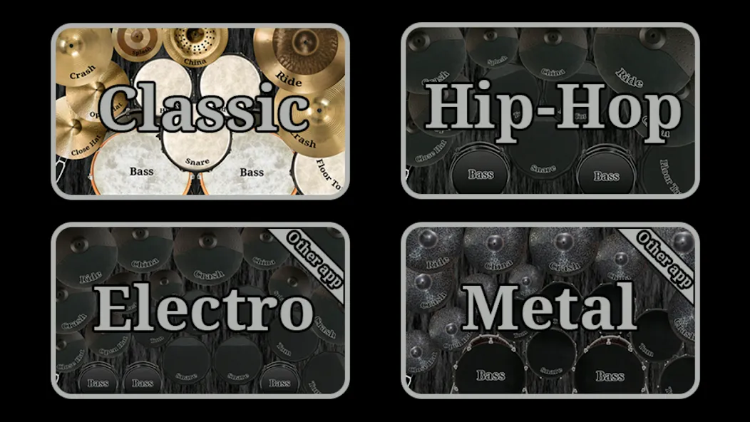 Drum kit (Drums] free [MOD: реалистичные барабаны без рекламы] последняя версия — скриншот 5
