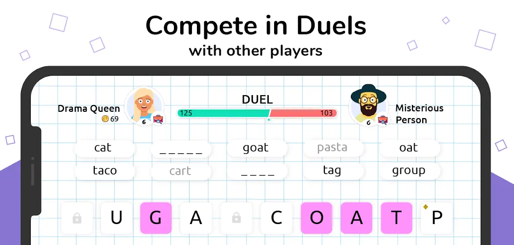 Words in Word [MOD: подсказки доступны без ограничений] — Скачать бесплатно (APK) — скриншот 3