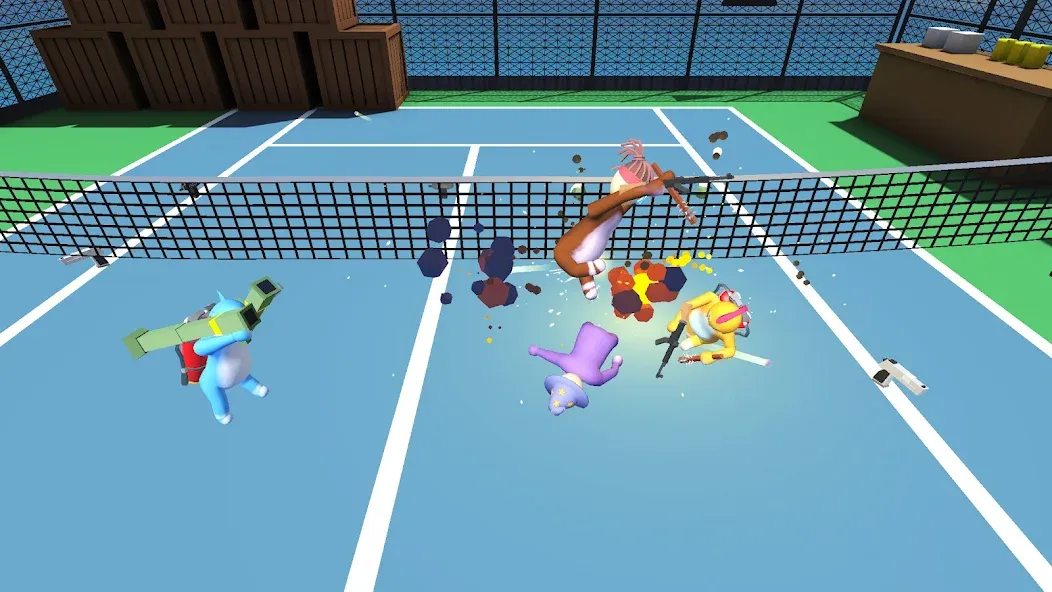 Noodleman Party: Fight Games [MOD: разблокированы все бойцы и режимы] — Скачать бесплатно (APK) — скриншот 5
