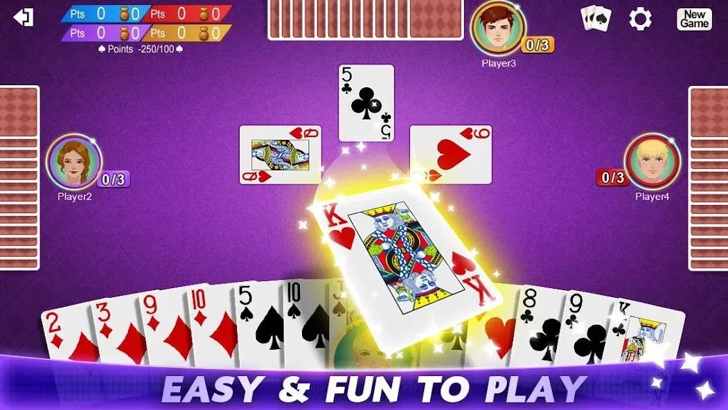 Spades [MOD: безлимитные монеты и подсказки] (Бесплатно / APK) — скриншот 2