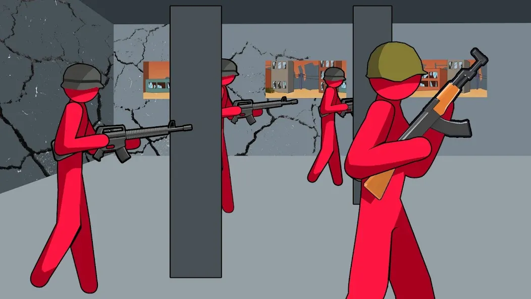 Stickman History Battle [MOD: безлимитные ресурсы и мощная армия] (Бесплатно / APK) — скриншот 3