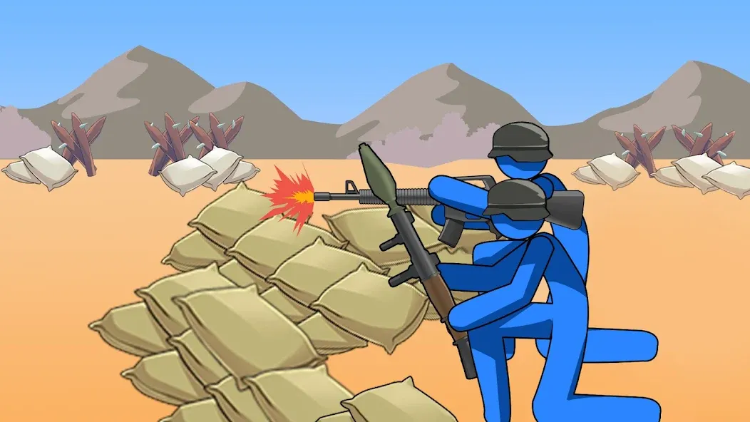 Stickman History Battle [MOD: безлимитные ресурсы и мощная армия] (Бесплатно / APK) — скриншот 4