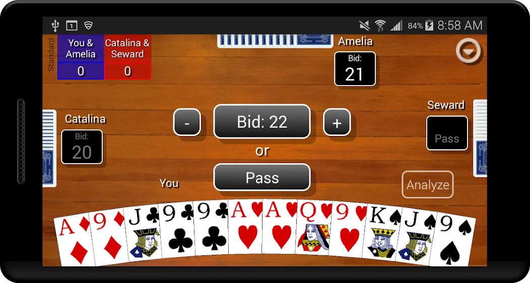Скачать взлом Pinochle Classic [MOD: классическая карточная игра без рекламы] — скриншот 2