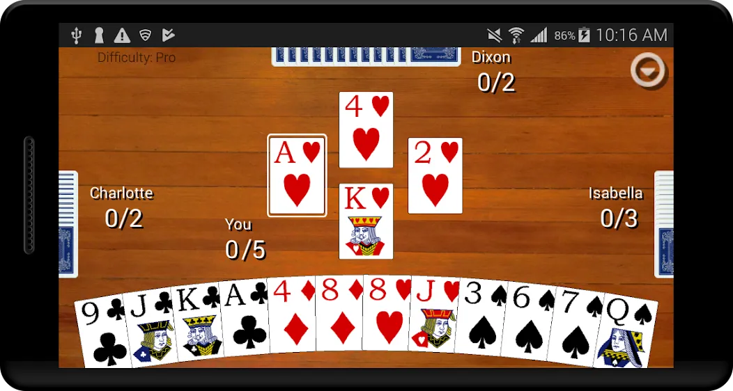 Скачать Spades Card Classic [MOD: без рекламы и бесконечные подсказки] — скриншот 1