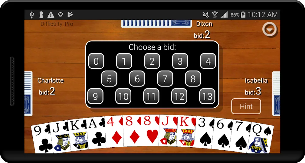 Скачать Spades Card Classic [MOD: без рекламы и бесконечные подсказки] — скриншот 2