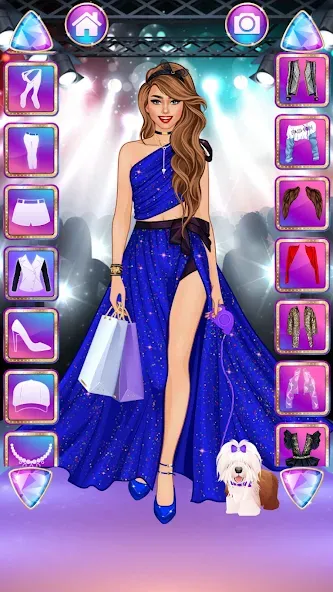 Скачать Superstar Career: Dress Up [MOD: безлимитные деньги и все наряды] — скриншот 2
