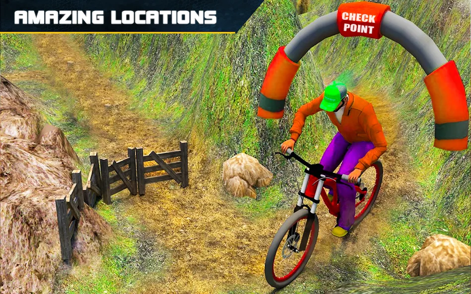 Скачать взлом BMX Boy Bike Stunt Rider Game [MOD: безлимитные монеты и все трюки] — скриншот 4