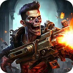 Взломанная Zombie Hunter - Shooting Game [MOD: безлимитные патроны и улучшения] на Андроид