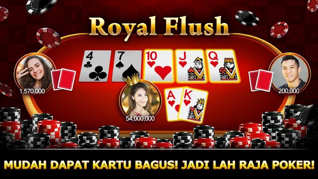 Luxy Poker-Online Texas Poker [MOD: безлимитные фишки и алмазы] — Скачать бесплатно (APK) — скриншот 1